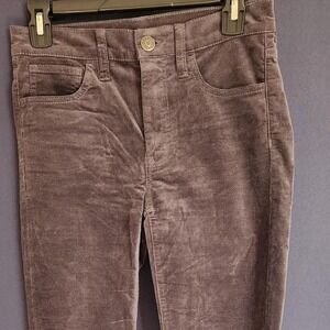 J Crew Mercantile Womens Dark Slate Gray Corduroy Straight Leg Pants